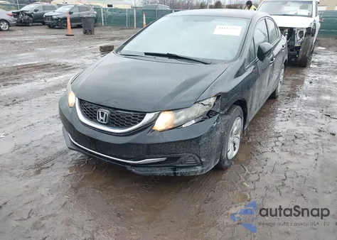 2015 Honda Civic Lx из США, поврежденный, VIN 2HGFB2F54FH558751